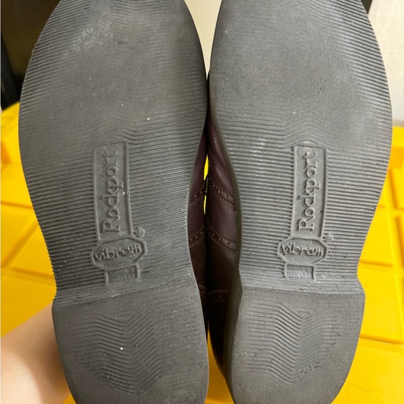 Rockport Men’s Leather Oxford Size 10 - Picture 3 of 4